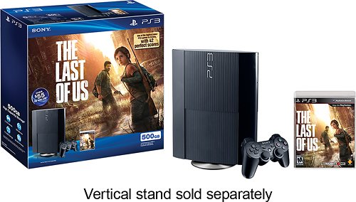  Sony - PlayStation 3 The Last of Us Bundle - 500GB - Black