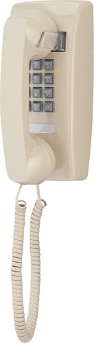 Cortelco - ITT-2554-V-AS Corded Mini Wall Phone - Ash