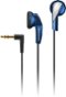 Sennheiser - MX 365 Earbud Headphones - Blue-Front_Standard