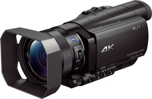 SONY ビデオカメラ FDR-AX100 4K Sony FDR-AX100 4K Ultra HD Camcorder FDRAX100/B B&H Photo Video