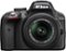 Nikon - D3300 DSLR Camera with 18-55mm VR Lens - Black-Front_Standard 