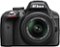 Nikon - D3300 DSLR Camera with 18-55mm VR Lens - Black-Front_Standard