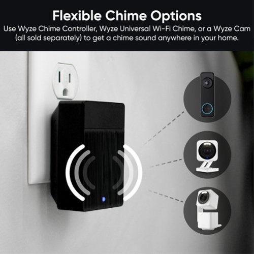 Wyze Battery Video Doorbell - Black WHERE TO BUY