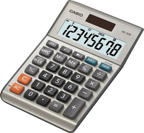 Casio Desktop Calculator - Silver WORLDWIDE DELIVERY