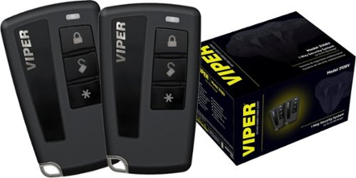 Viper - 1-Way Security System with Keyless Entry (Remote Start Not Included) - Installation Included