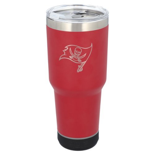 The Memory Company - Tampa Bay Buccaneers 30oz. Stainless Steel LED Bluetooth Tumbler - Multicolor-Front_Standard 