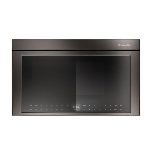 KitchenAid - 1.1 Cu. Ft. Over-the-Range Microwave Oven with Infrared Sensor Modes - Black Ore
