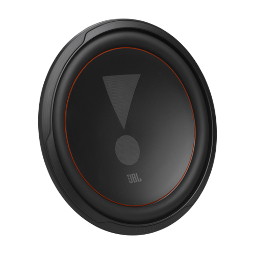 JBL - CLUB122 12” 1200w Peak Subwoofer w/SSI Switch from 2 to 4 Ohm - Black-Front_Standard 