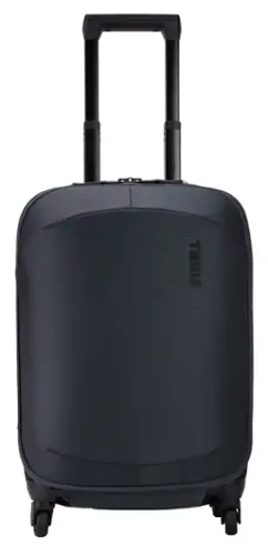 Front. Thule - Subterra 2 Carry-On Spinner Suitcase – Compact 22" Travel Luggage - Dark Slate.