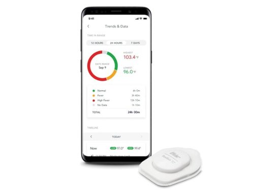 Masimo Radius T Digital Smart Wearable Thermometer - White GLOBAL SHIPPING