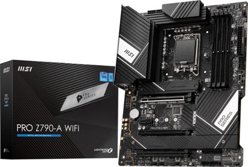 MSI - Pro Z790-A WIFI (Socket LGA 1700) Intel Z790 ATX DDR5 Wi-Fi 6E Motherboard
