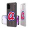 Keyscaper - MLB - Atlanta Braves 1972-1980 Cooperstown Pinstripe Galaxy Clear Case - S24 - Multicolor-Front_Standard