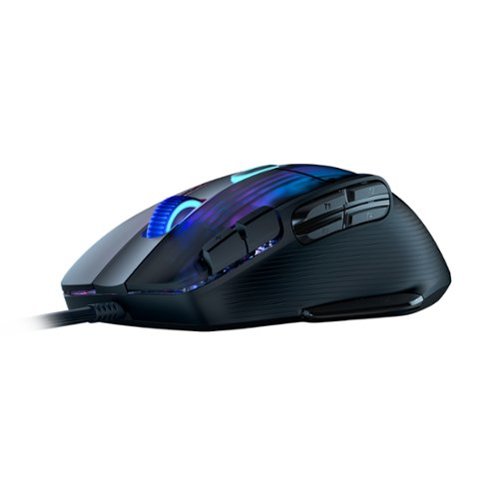 ROCCAT Kone XP Wired Optical Gaming Ambidextrous Mouse with multi-button design & AIMO RGB lighting - Wired - Black WHERE TO BUY