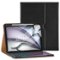 VIKESI - Keyboard Case for iPad Air 11-inch M3/M2 (2025/2024 Released) & iPad Air 5th/ 4th Generation 10.9-Inch,Leather Cover - Black-Front_Standard