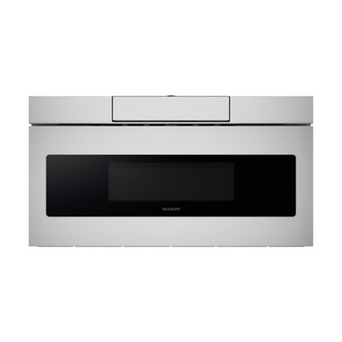 Sharp - 30" 1.2 Cu. Ft. Built-in Microwave Drawer - Stainless Steel