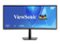 ViewSonic - VG3820C 38" 1600p Curved IPS Monitor - USB-C, KVM, HDMI, DP, 300 Nit, 5ms, 75Hz, Speakers - Black-Front_Standard