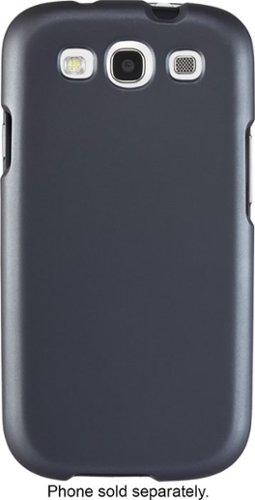  Insignia™ - Hard Shell Case for Samsung Galaxy S III Cell Phones - Gunmetal