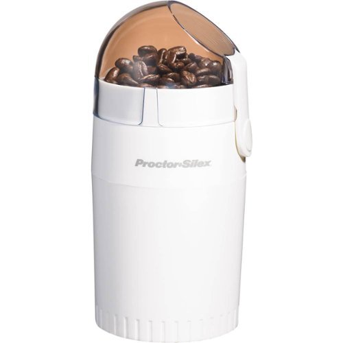  Proctor Silex - Fresh Grind™ 10-Cup Coffee Grinder - White