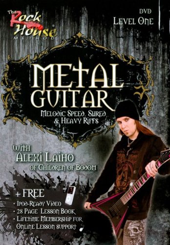 

Rock House Method: Metal Guitar - Melodic Speed, Shred & Heavy Riffs, Level 1
