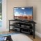 CorLiving - TV Stand for Most Flat-Panel TVs Up to 68" - Black-Front_Standard