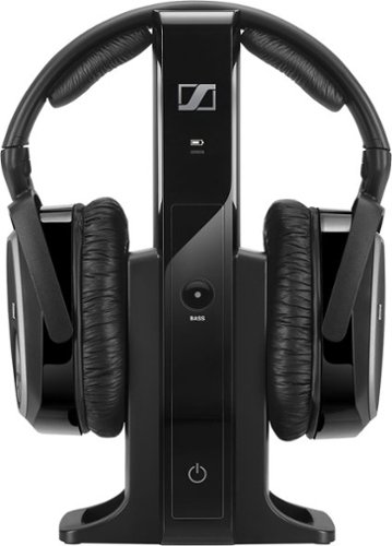  Sennheiser - Over-the-Ear Headphone System - Black