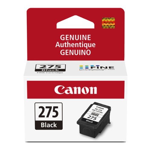 Canon - PG-275 Standard Capacity Ink Cartridge - Black-Front_Standard 