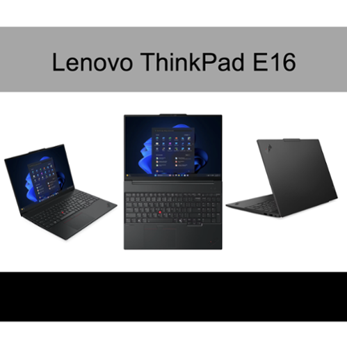 Lenovo ThinkPad E16 Laptop 16.0 WUXGA Display (Ryzen 7 250, 16GB