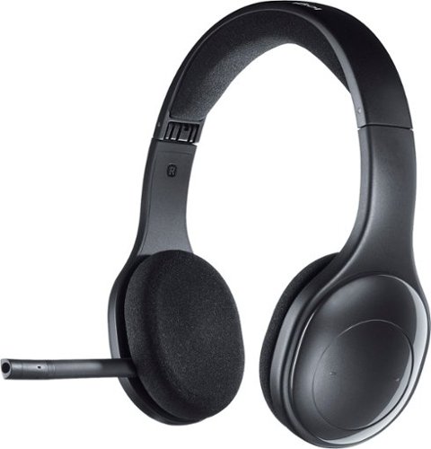 Logitech - H800 RF Wireless On-Ear Headset - Black