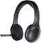 Logitech - H800 RF Wireless On-Ear Headset - Black-Front_Standard 