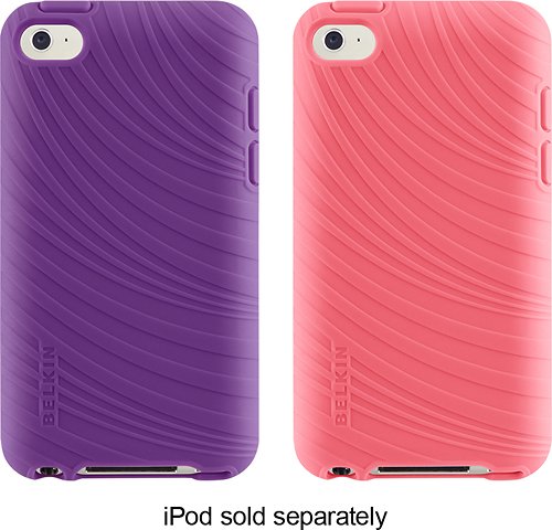  Belkin - Grip Case for 5th-Generation Apple® iPod® touch (2-Pack) - Purple/Pink