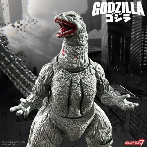 Super7 Toho ULTIMATES! Godzilla 1989 (Greyscale Comic Book Thirsty