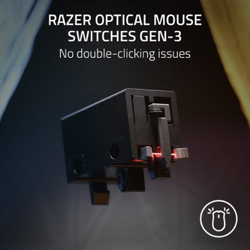Razer  DeathAdder V3 Lightweight Optical Gaming Mouse with 8K Hz HyperPolling Technology - Wired - Black WORLDWIDE DELIVERY