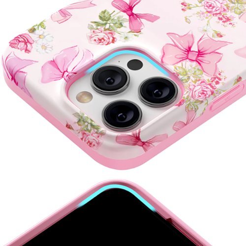 VELVET CAVIAR Magsafe Case for Apple iPhone 16 Pro Max - Posie Pink Bow WORLDWIDE DELIVERY