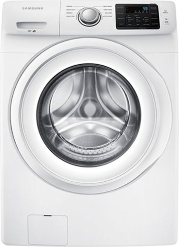 Samsung - 4.2 Cu. Ft. High Efficiency Stackable Front Load Washer with Vibration Reduction Technology+ - White