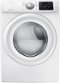 Samsung - 7.5 Cu. Ft. Stackable Gas Dryer with 9 Cycles - White-Front_Standard