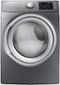 Samsung - 7.5 Cu. Ft. 11-Cycle Electric Dryer with Steam-Front_Standard 
