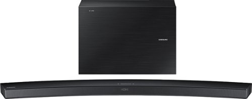  Samsung - 6.1-Channel Curved Soundbar with 7&quot; Wireless Subwoofer - Black