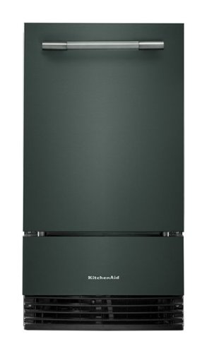 KitchenAid - 18 inch 35-Lb. Ice Maker - Juniper-Front_Standard 
