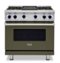 Viking - VGR Freestanding 7 Series Gas 36" Range - Martini-Front_Standard