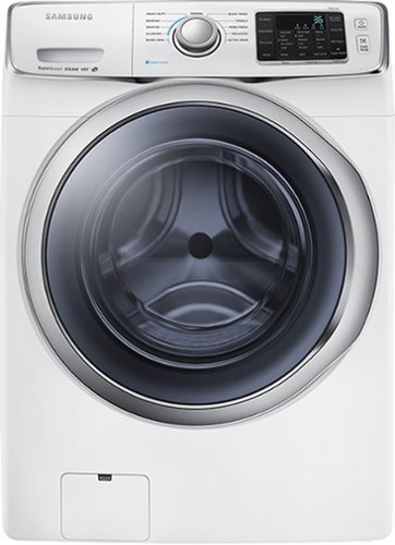 Samsung - 4.2 Cu. Ft. 11-Cycle High-Efficiency Steam Front-Loading Washer - White