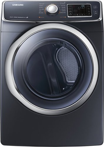  Samsung - 7.5 Cu. Ft. 13-Cycle Electric Dryer with Steam - Onyx