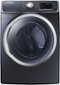 Samsung - 7.5 Cu. Ft. 13-Cycle Steam Gas Dryer - Onyx-Front_Standard