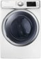 Samsung - 7.5 Cu. Ft. 13-Cycle Electric Dryer with Steam - White-Front_Standard 
