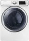 Samsung - 7.5 Cu. Ft. 13-Cycle Electric Dryer with Steam - White-Front_Standard