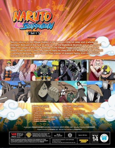 Naruto Shippuden Set 1 (Box Set) [Blu ray] [Standard] - Best Buy