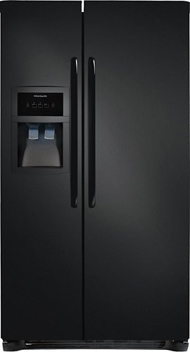  Frigidaire - 22.5 Cu. Ft. Side-by-Side Refrigerator - Black