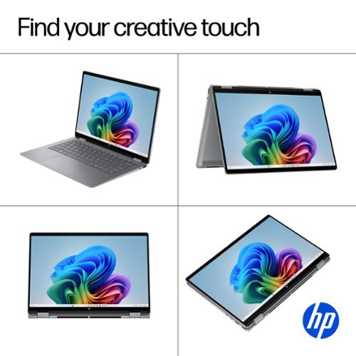 HP OmniBook X Flip 2-in-1 - Copilot+ PC - 14 2K Touch-Screen Laptop - AMD Ryzen AI 7 - 24GB Memory - 1TB SSD - Meteor Silver SHOP ONLINE