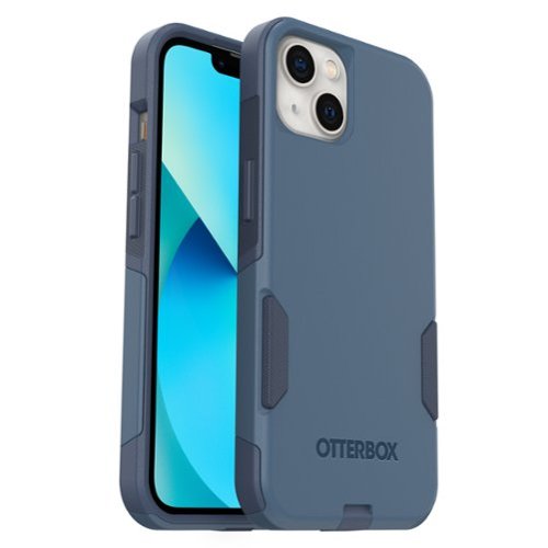 OtterBox - Commuter Antimicrobial Case for Apple iPhone 13 - Rock Skip Way-Front_Standard 