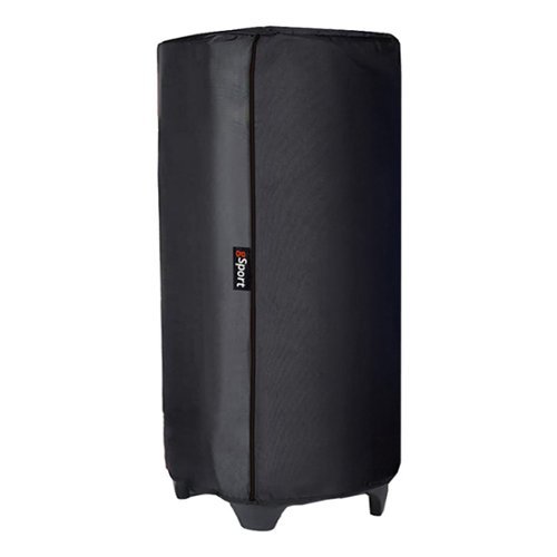 gSport - Waterproof Durable Nylon Speaker Cover for JBL PartyBox 520 - Black-Front_Standard 