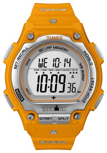  Timex - Ironman Traditional Shock Men's Sport Watch - Orange